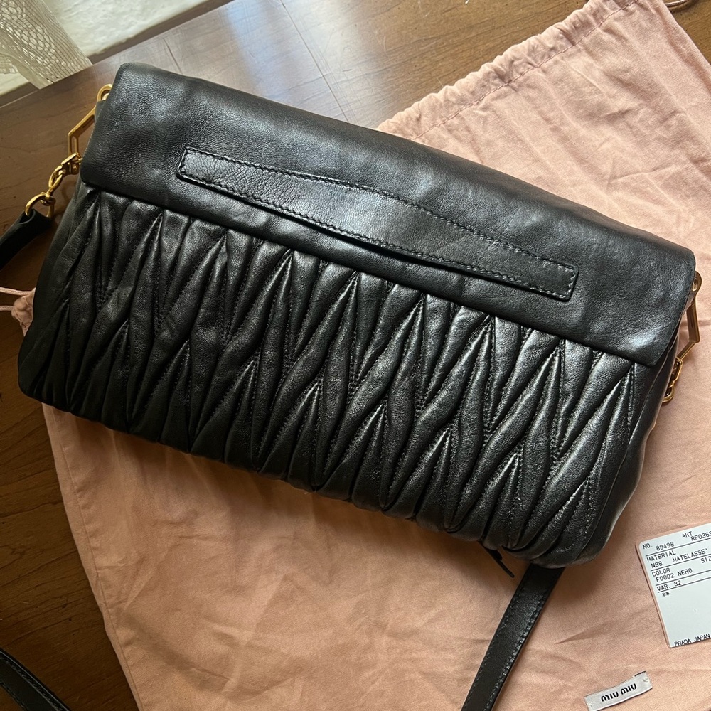 Miu Miu Black Crossbody Bag - Picture 10 of 11